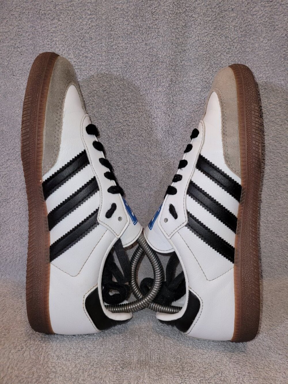 Adidas Samba Mens Size 5.5/Womens Size 6.5 Vegan Edition H01877 Sneakers (#2302) - Picture 11 of 14